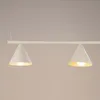 Żyrandol NOX 4L beżowa